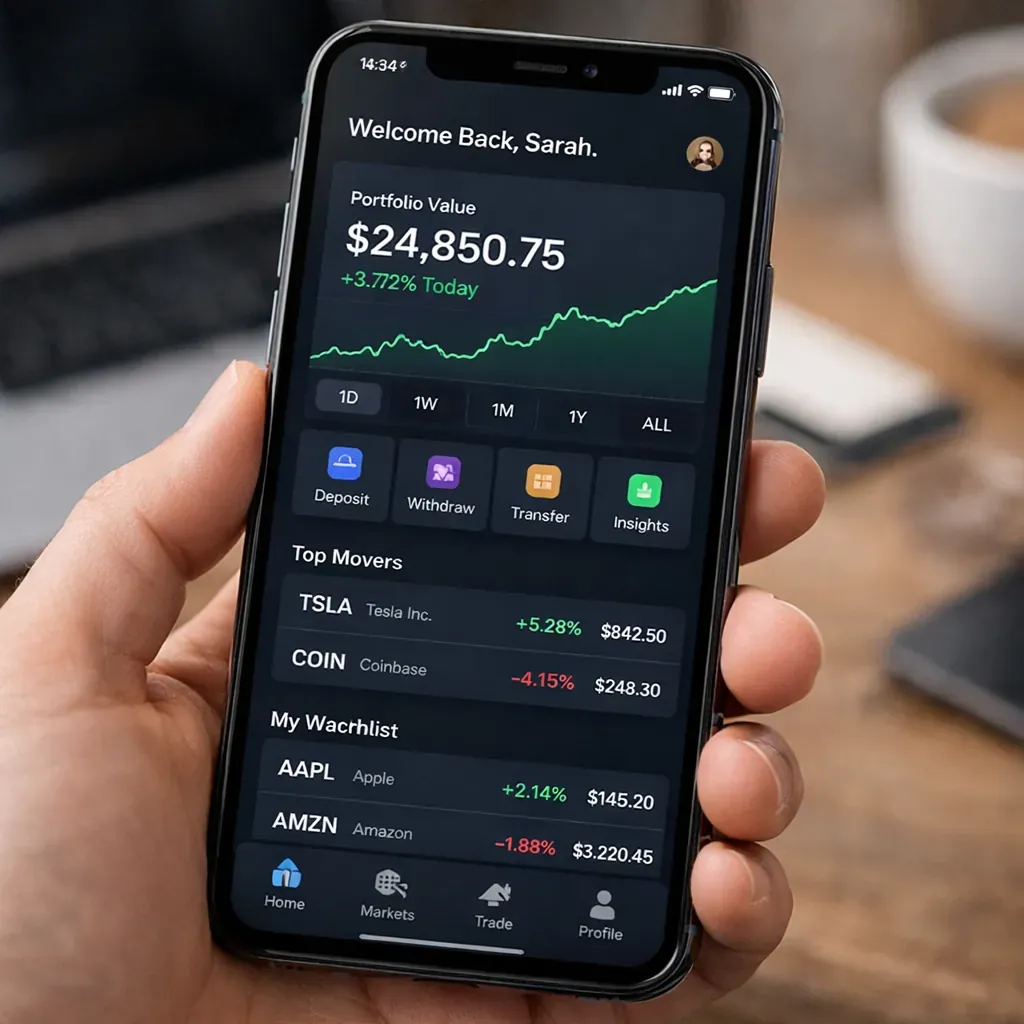 Mobile App Interface