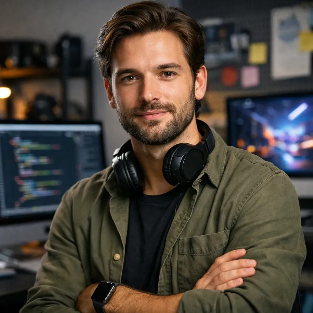 Creative Developer Portrait