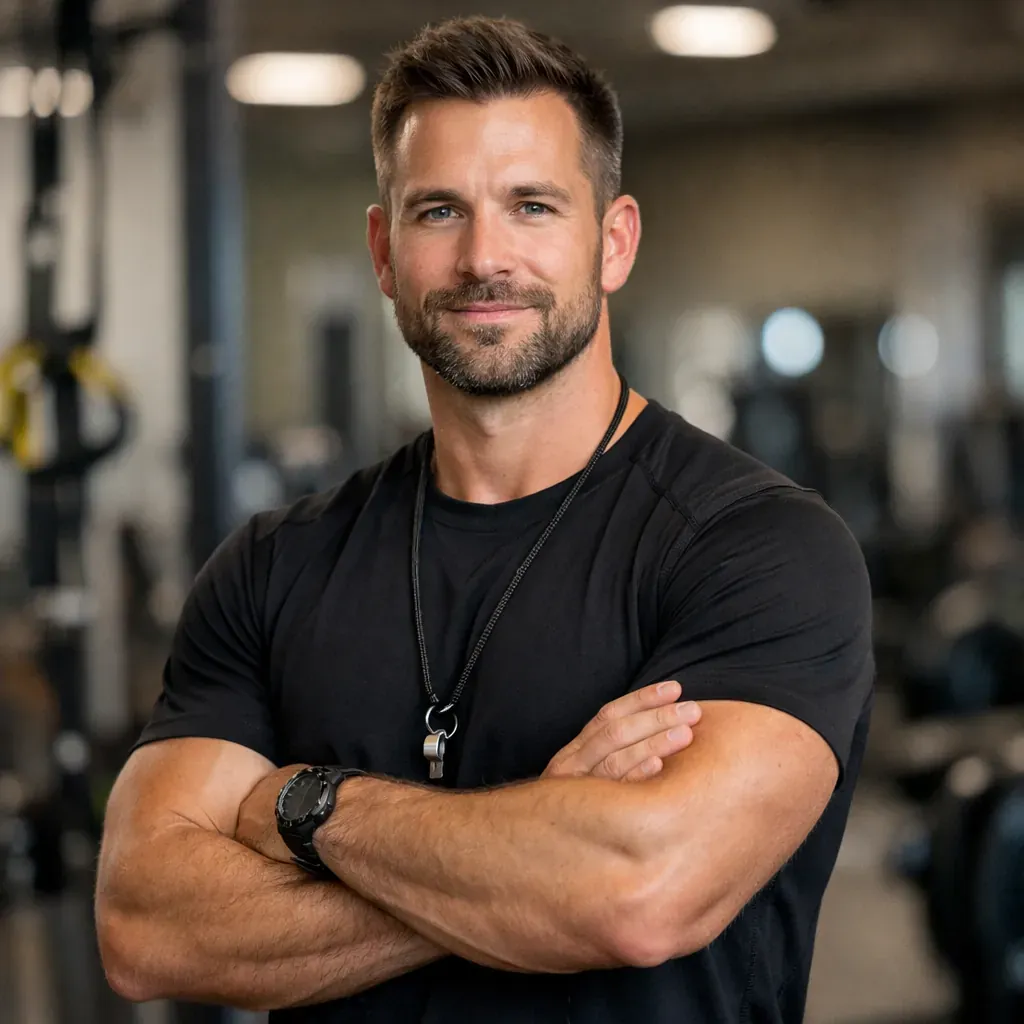 Professional trainer portrait