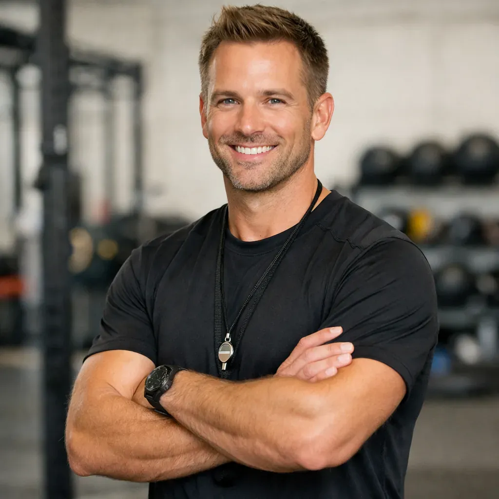 Trainer portrait professional smiling