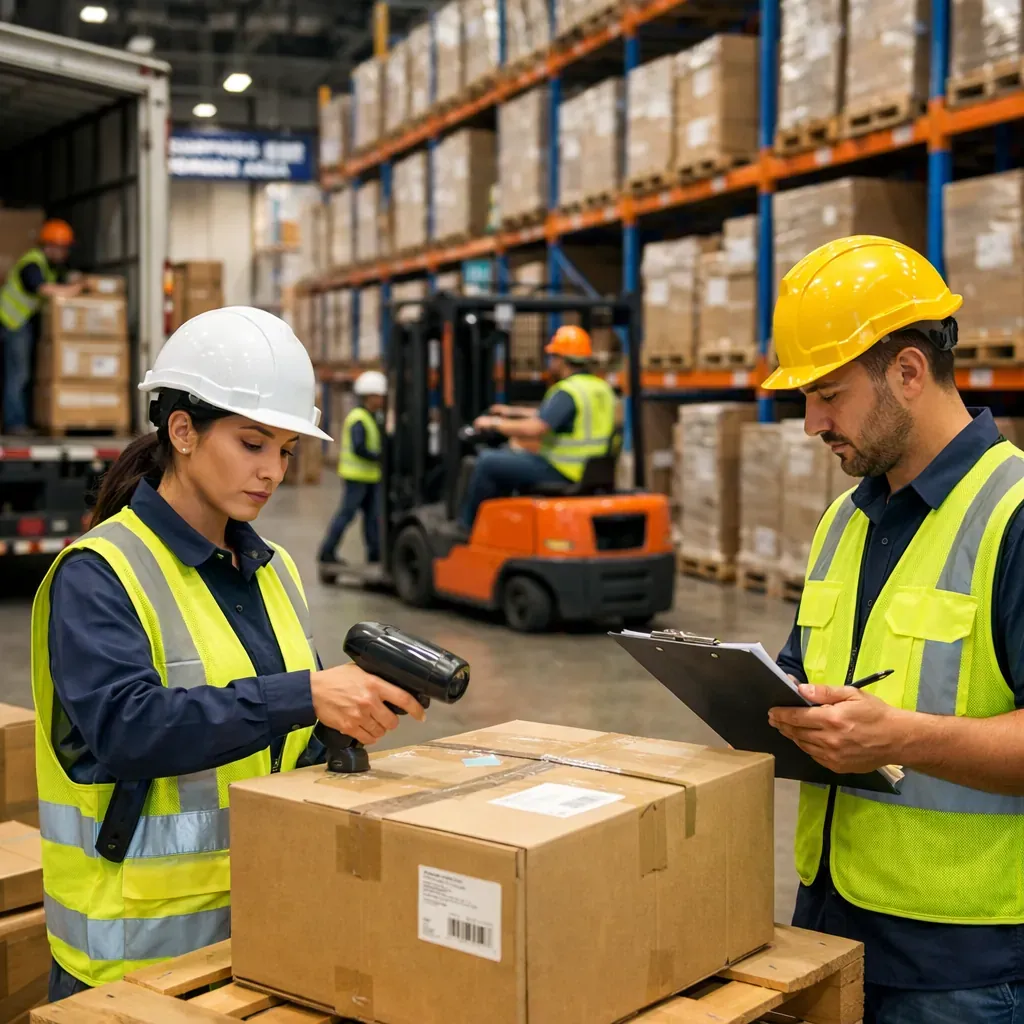 Logistics warehouse professional operations