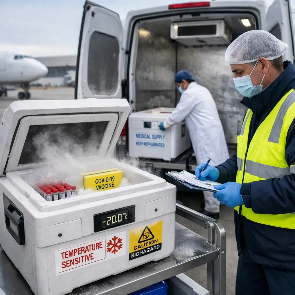 Temperature controlled medical logistics