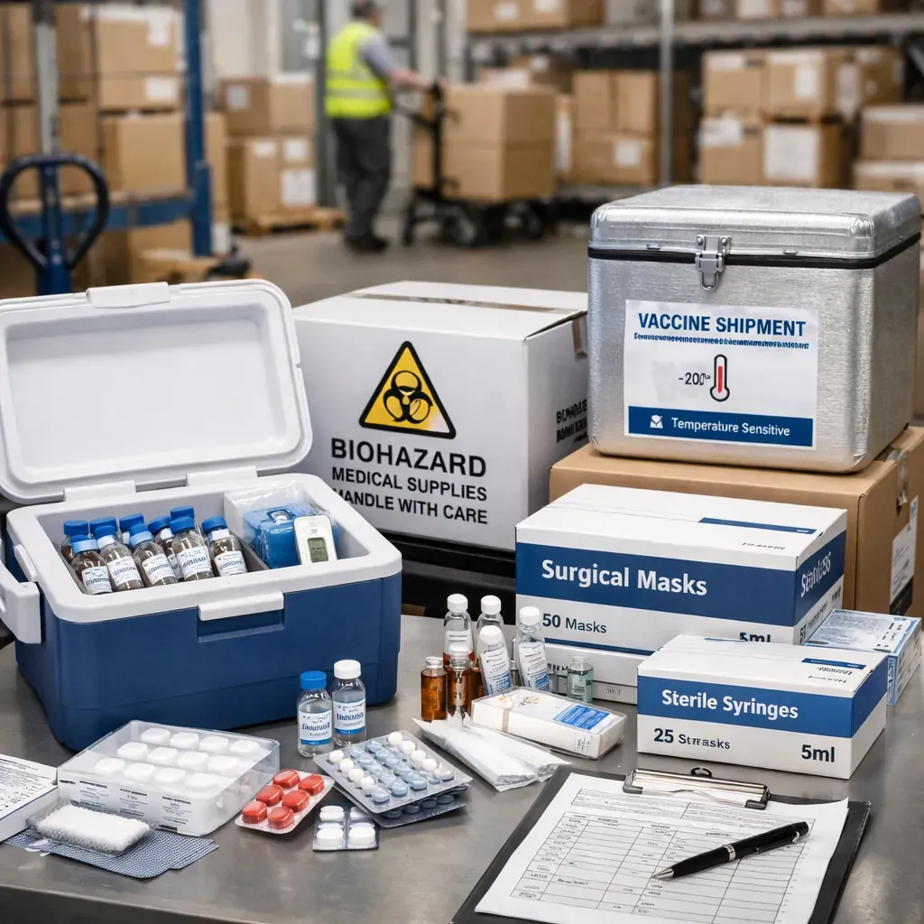 Medical supplies healthcare logistics