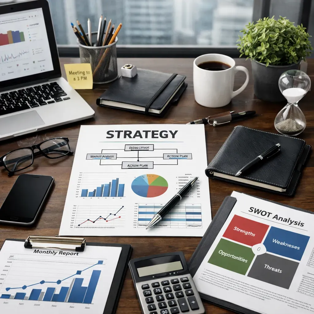Corporate Office Strategy Desk