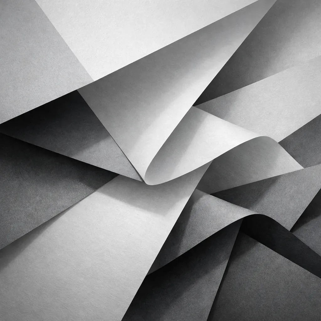 Abstract paper folds