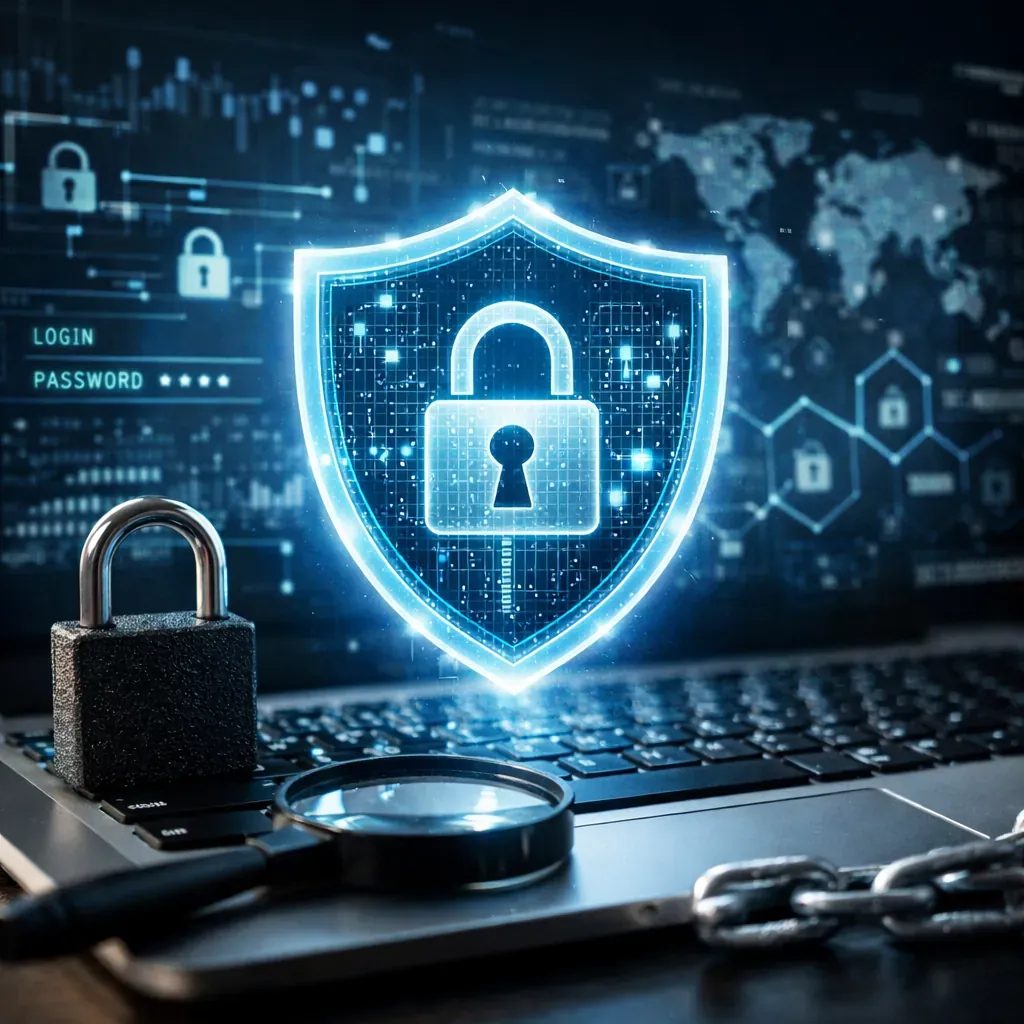 Cyber security conceptual image