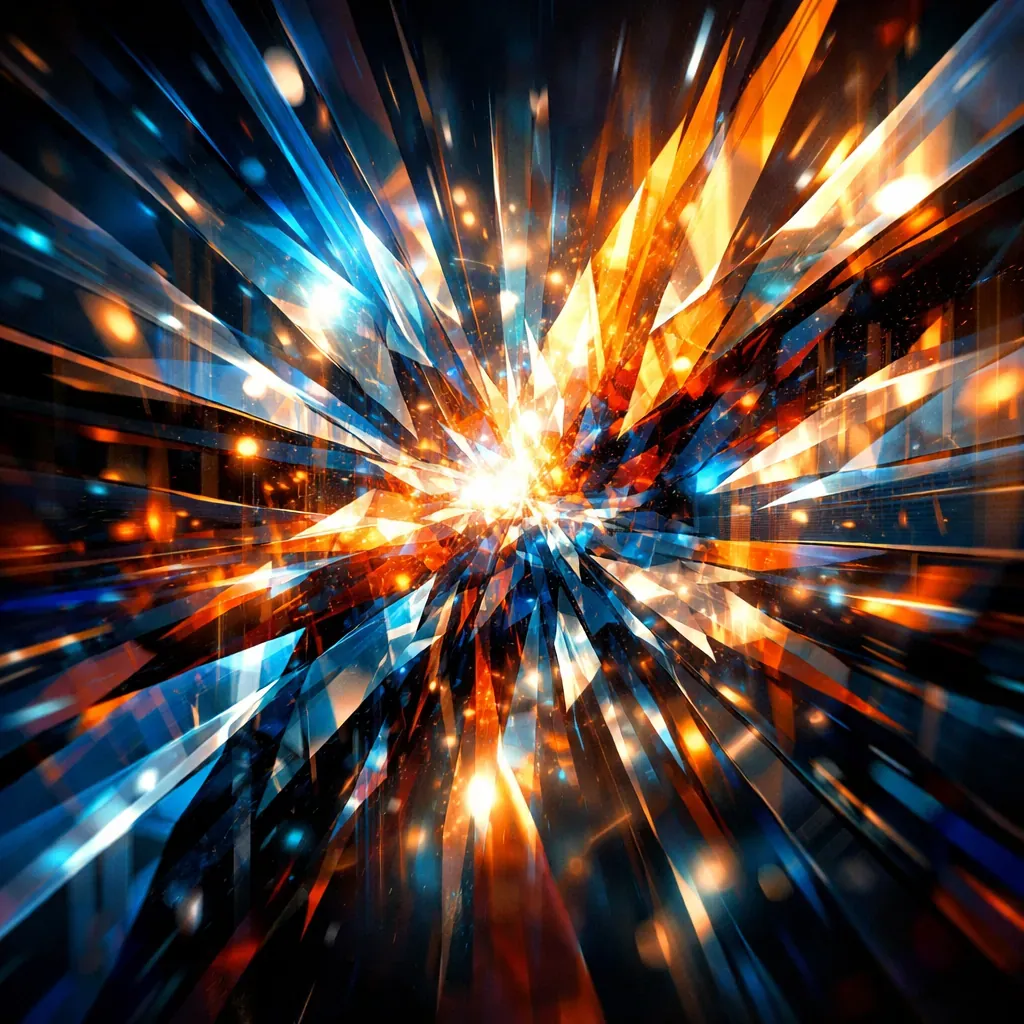 Digital abstract art