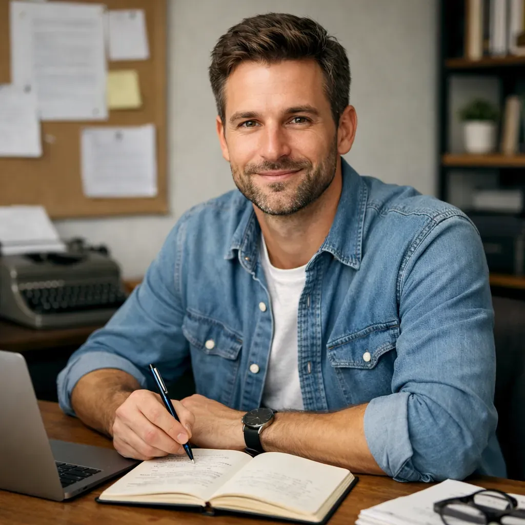 Professional Copywriter Portrait