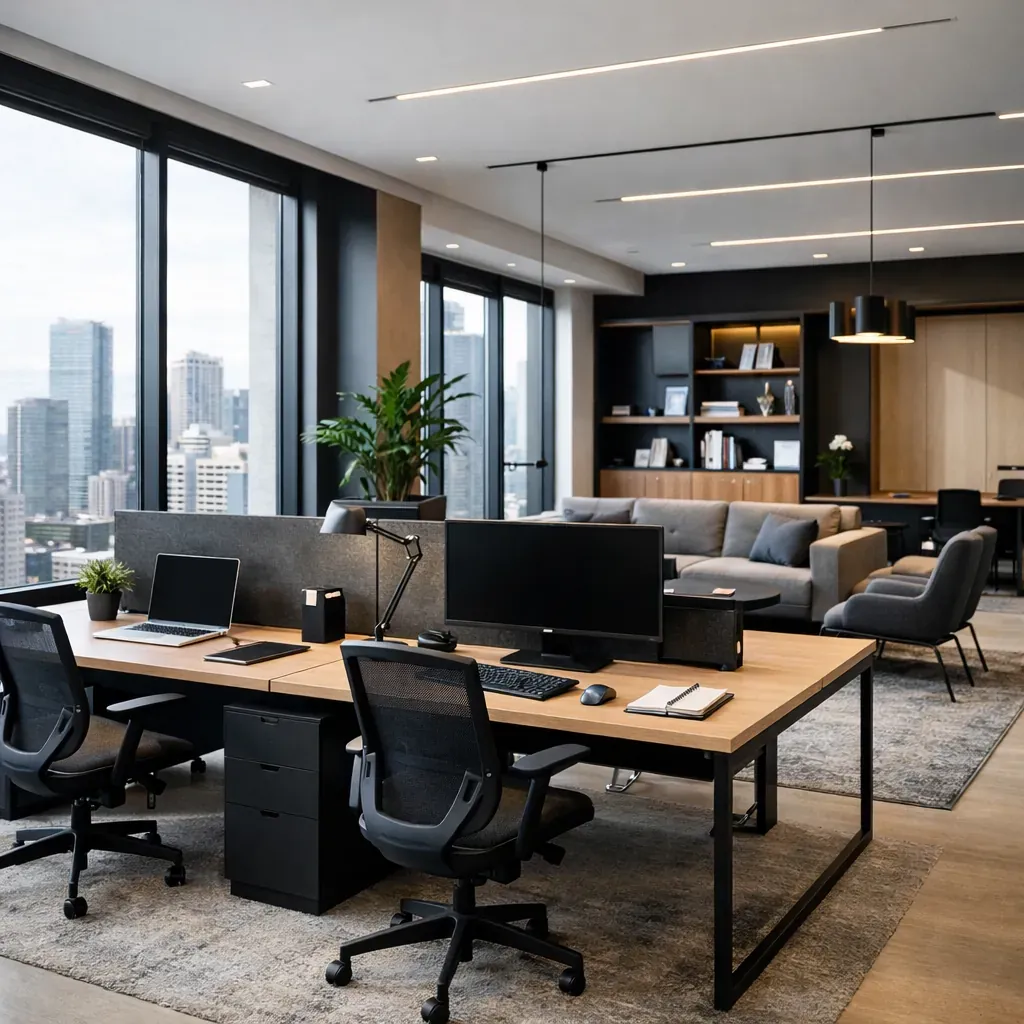 Espace de travail moderne