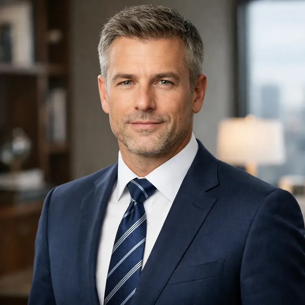 Portrait exécutif homme