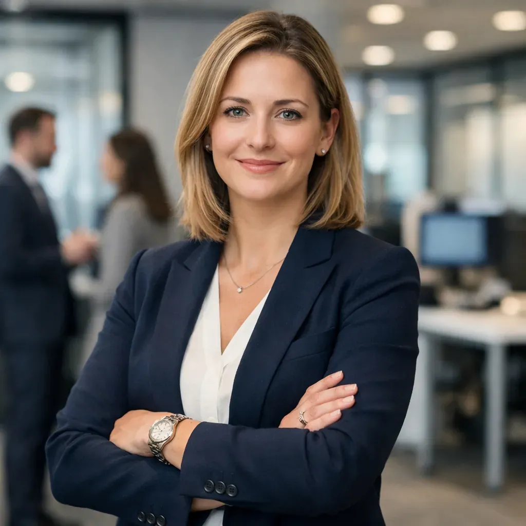 Portrait professionnel en milieu d'entreprise