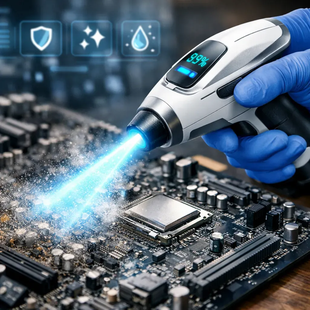 Concept de technologie de nettoyage