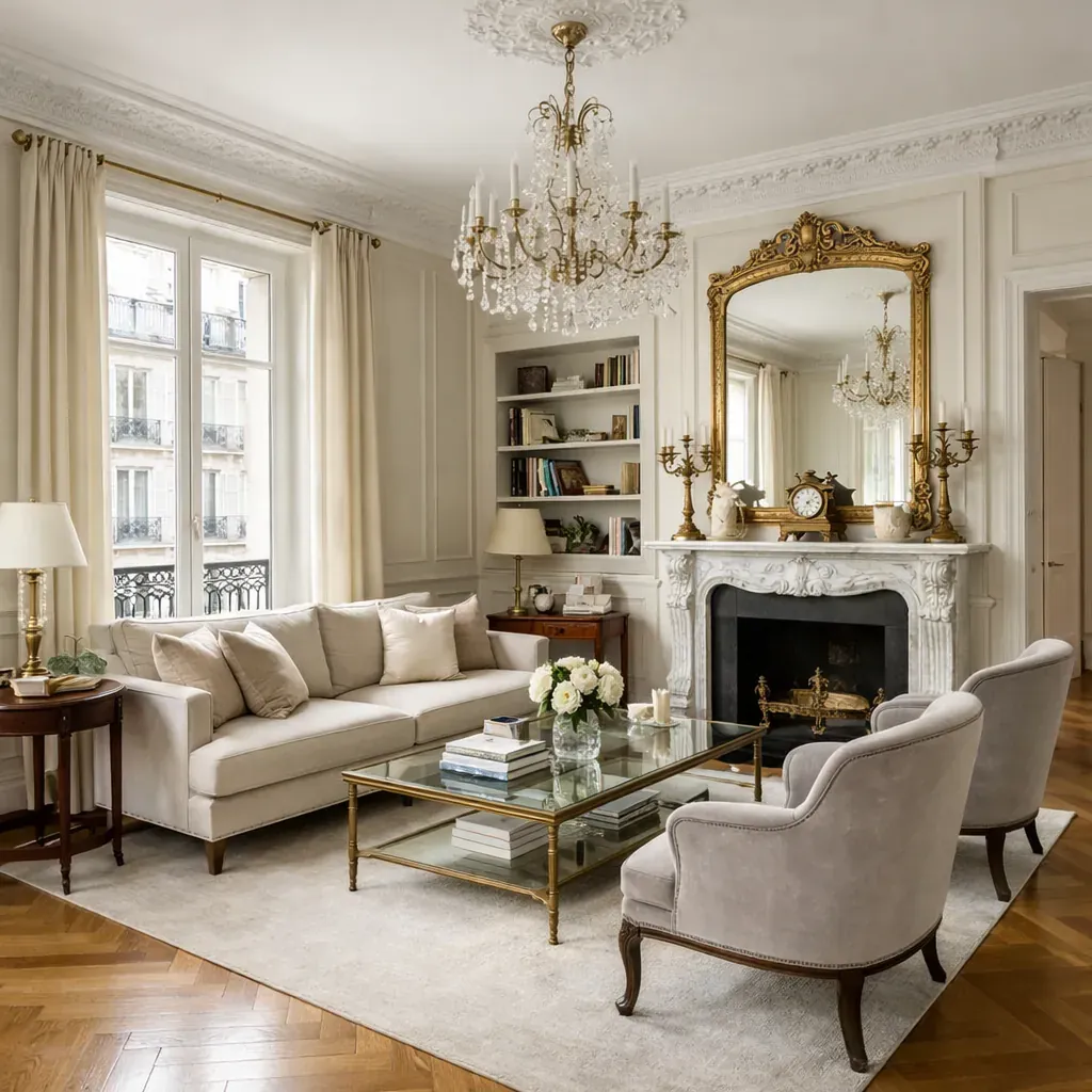 Appartement classique haussmannien très propre