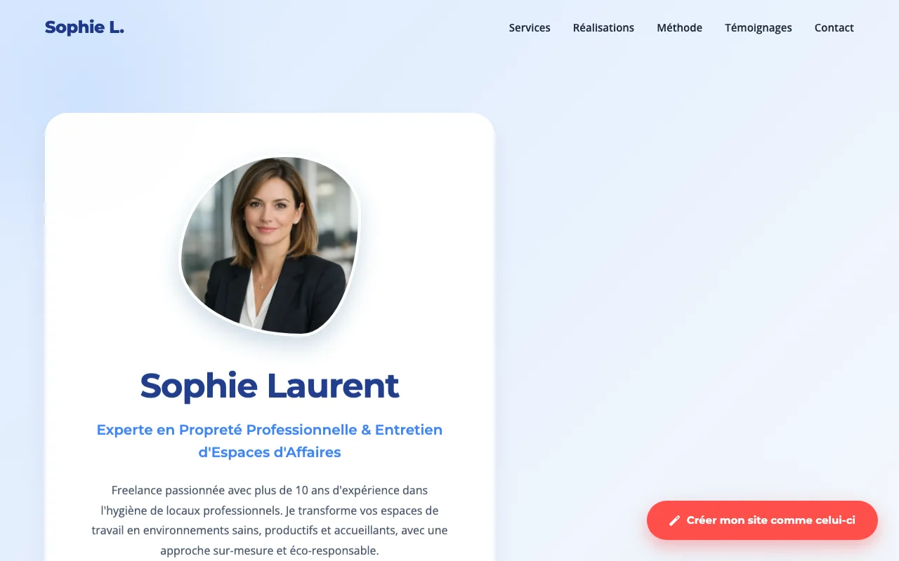 Services freelance — Boutique