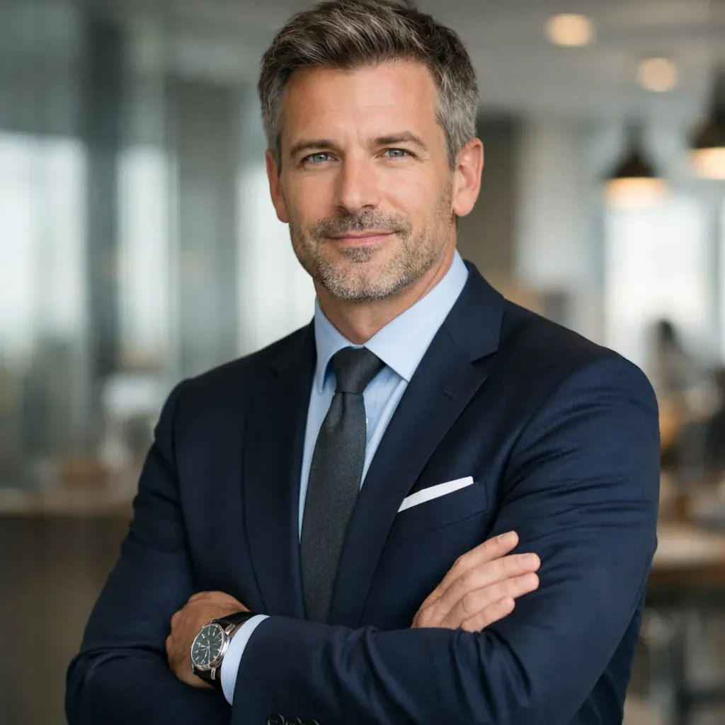 Portrait d'un professionnel