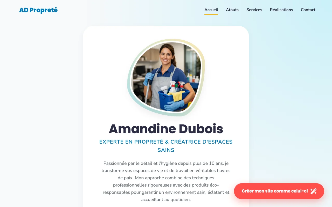 Services freelance — Chaleureux