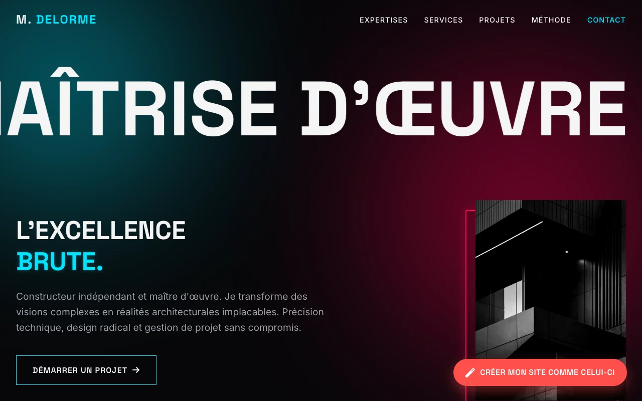 Services freelance — Tech impactant