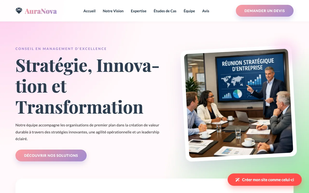 Business site — Classic
