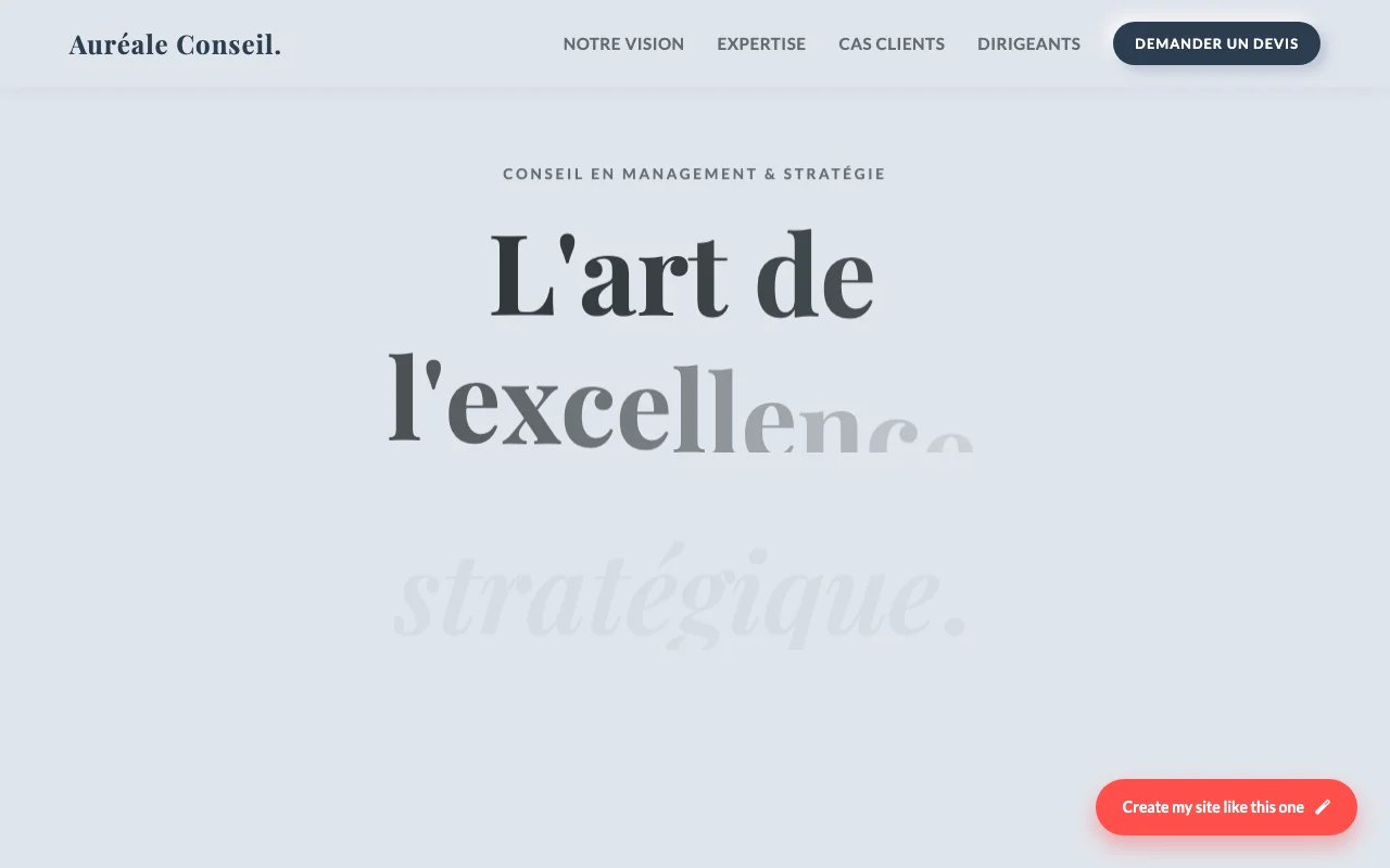Business site — Editorial