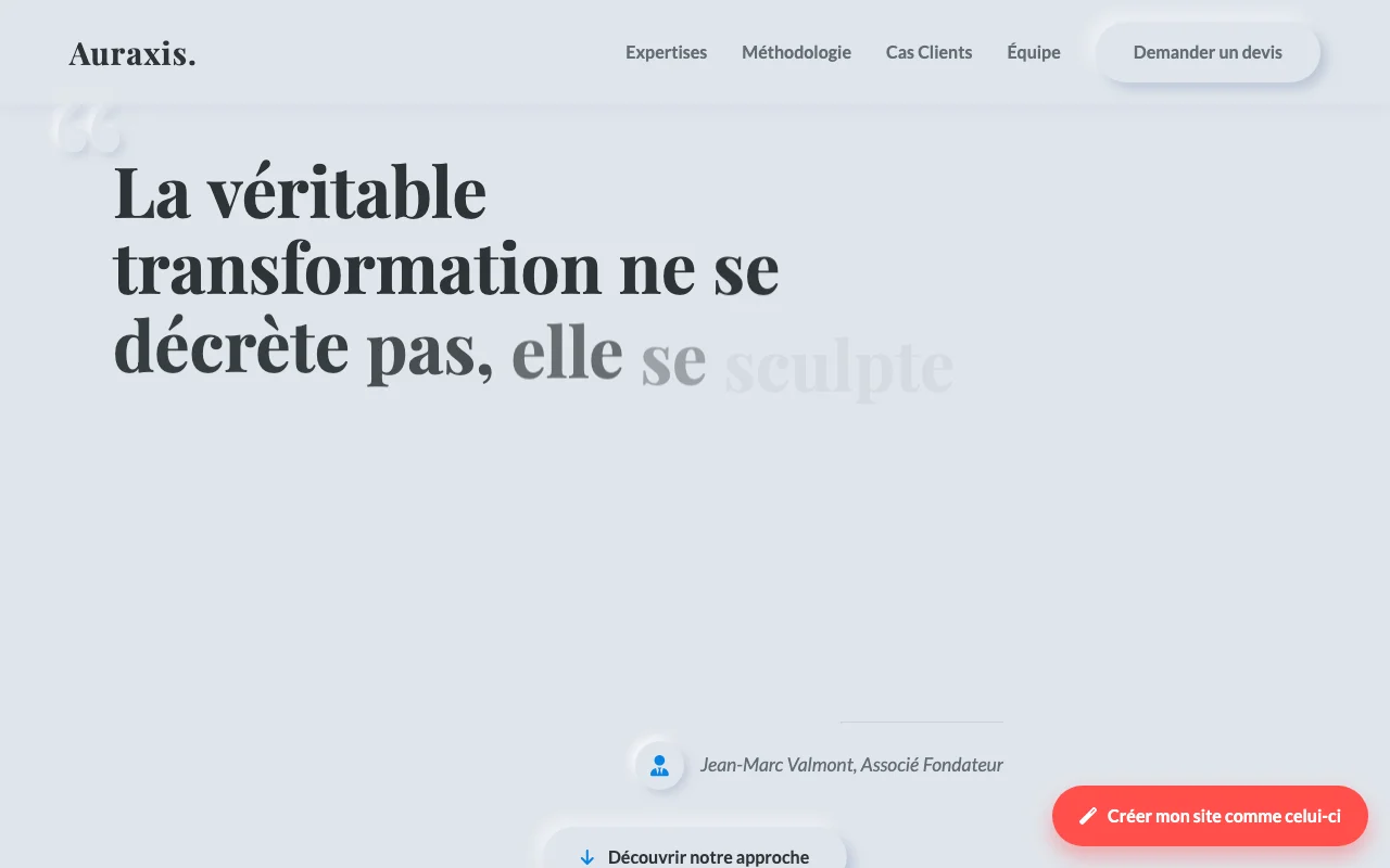 Business site — Manifesto