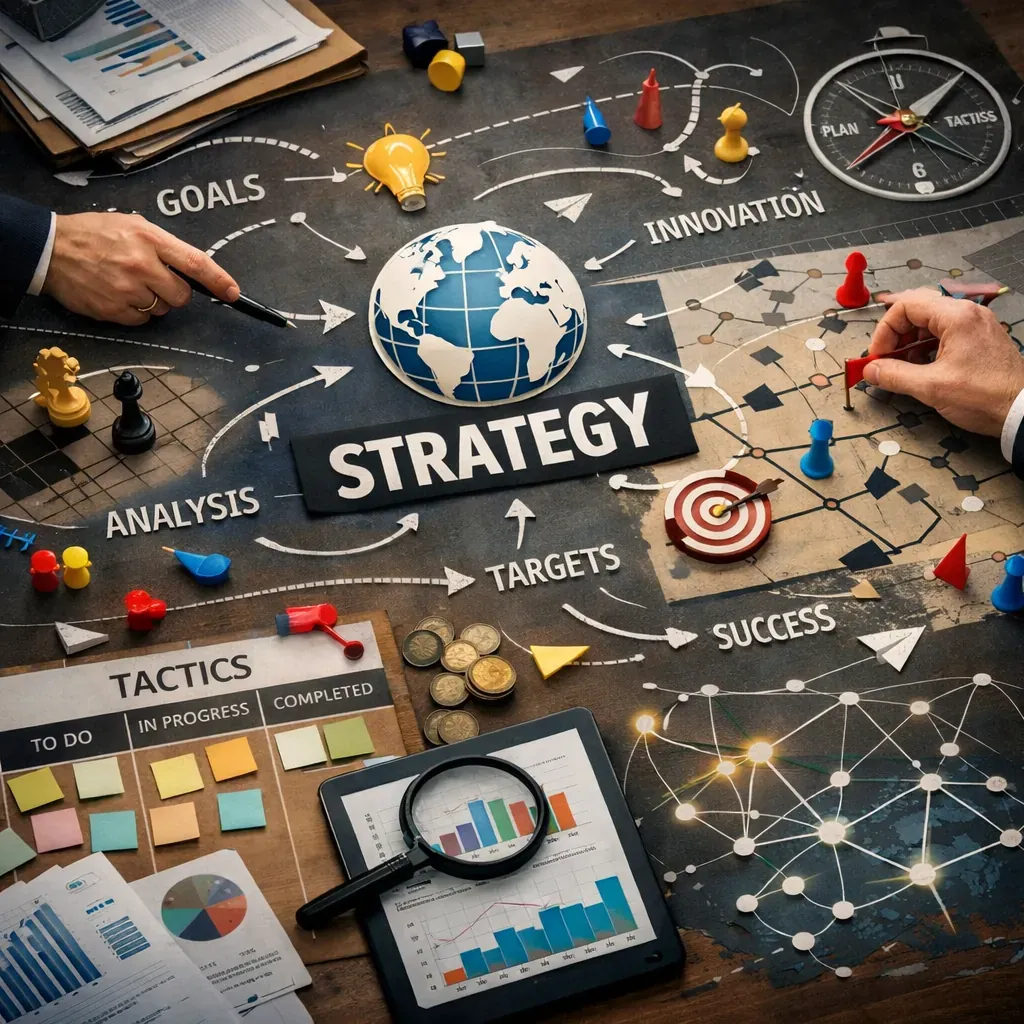 Abstract strategic visualization