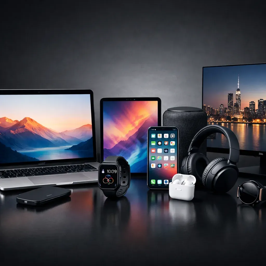 Appareils technologiques modernes