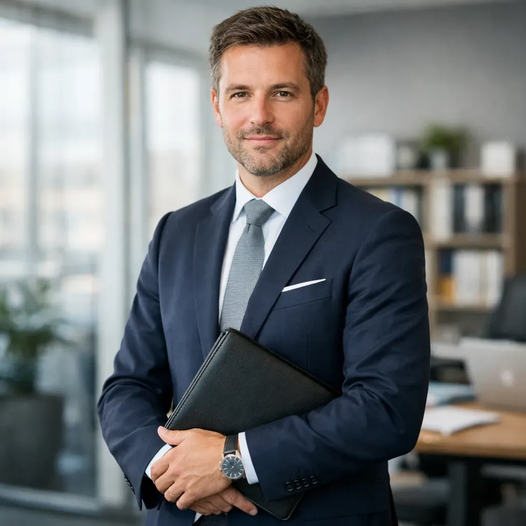 Consultant indépendant professionnel en costume