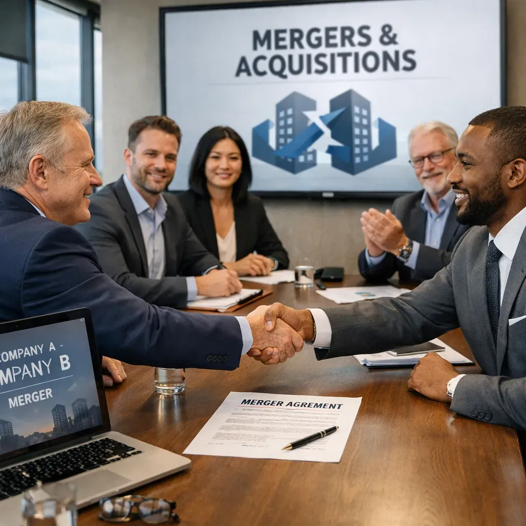 Teamwork context for mergers