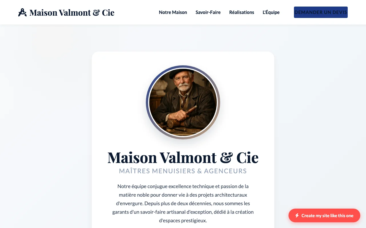 Business site — Boutique