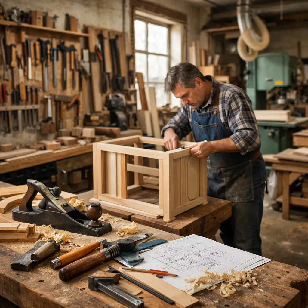 Atelier de menuiserie artisanale