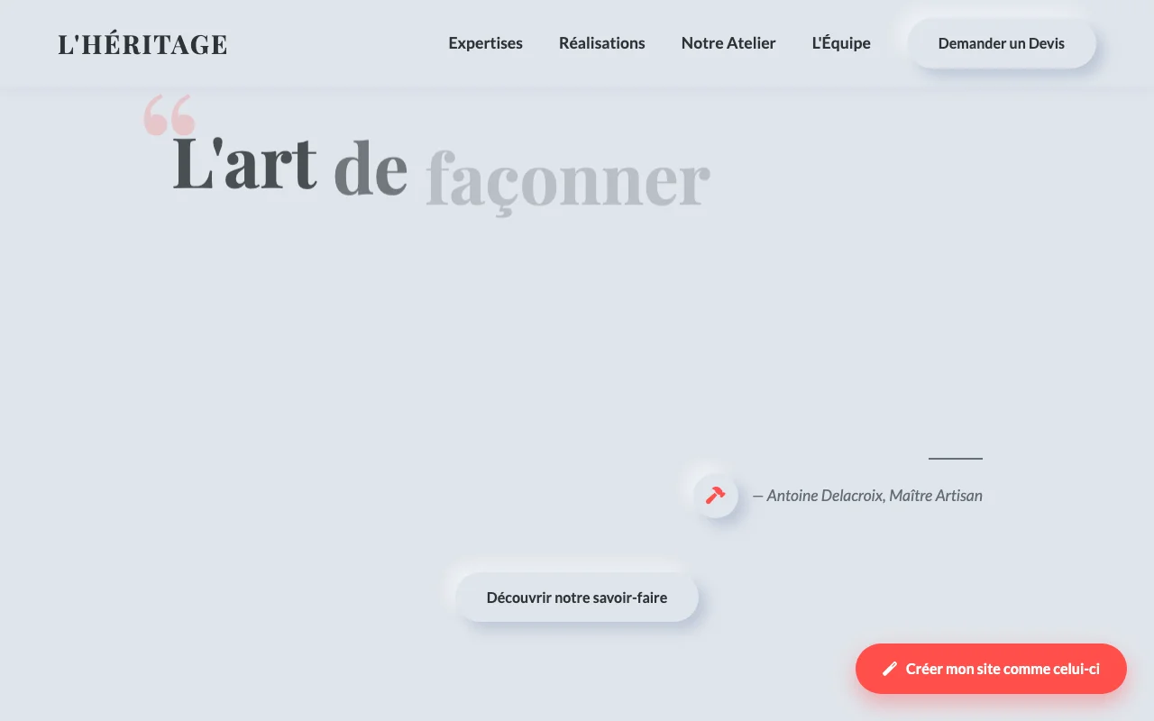 Business site — Manifesto