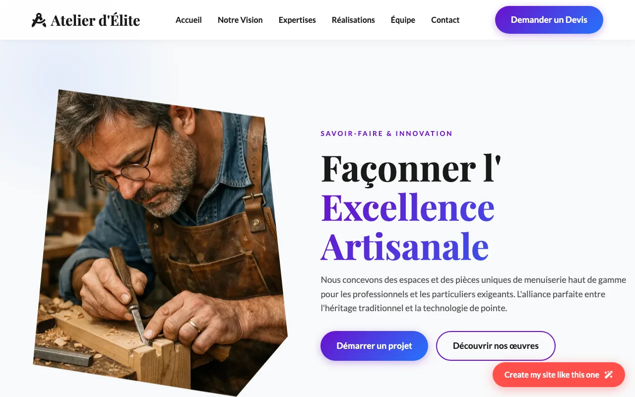 Business site — Startup