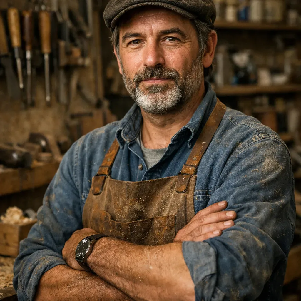 Portrait d'un artisan