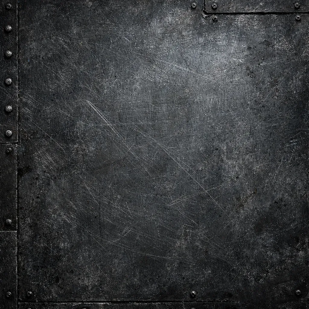 Texture de métal sombre industriel