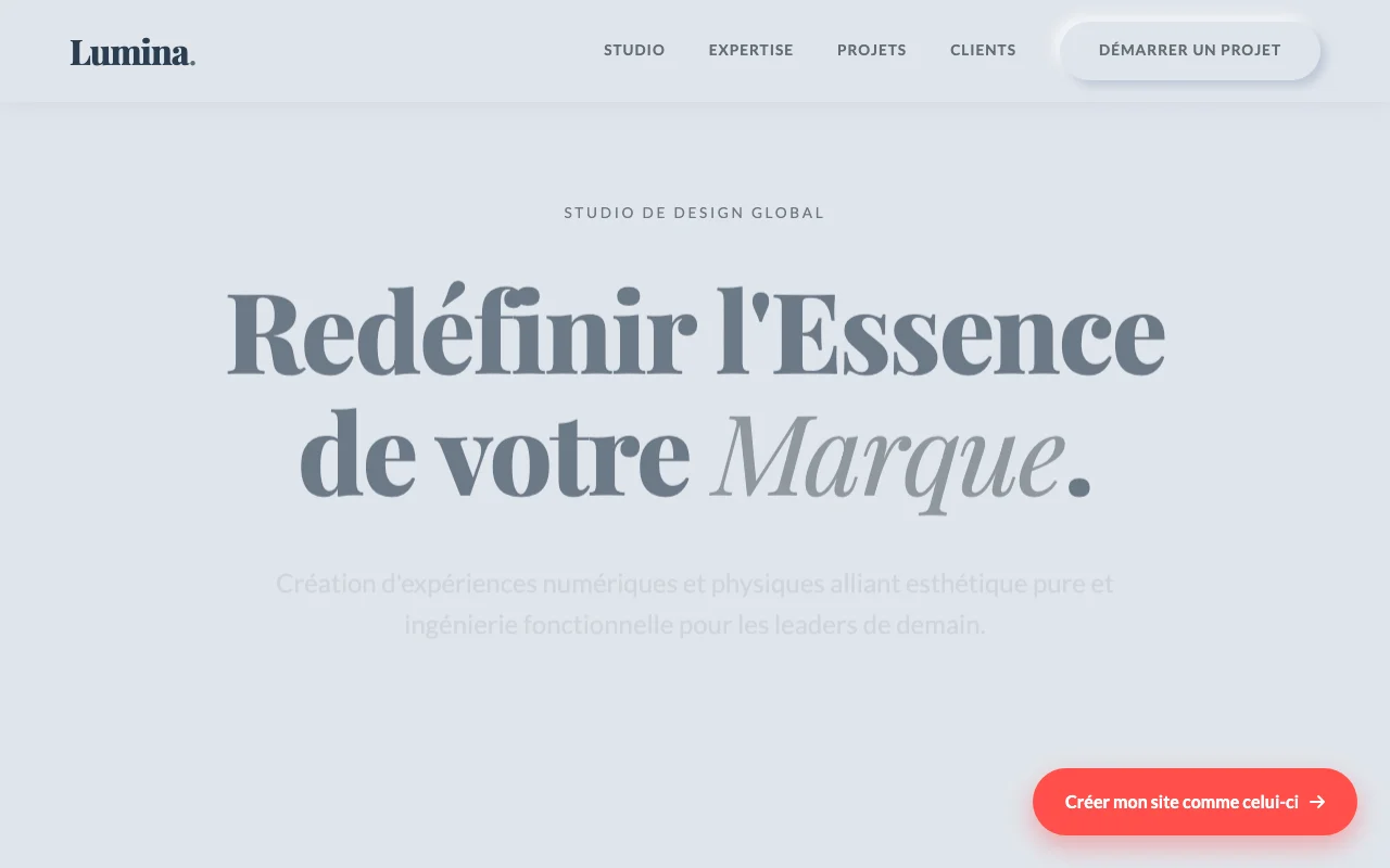 Site d'entreprise — Éditorial