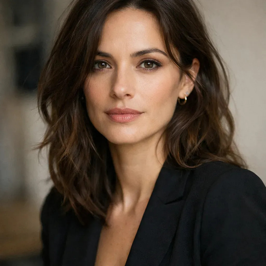 Portrait de femme professionnelle souriante