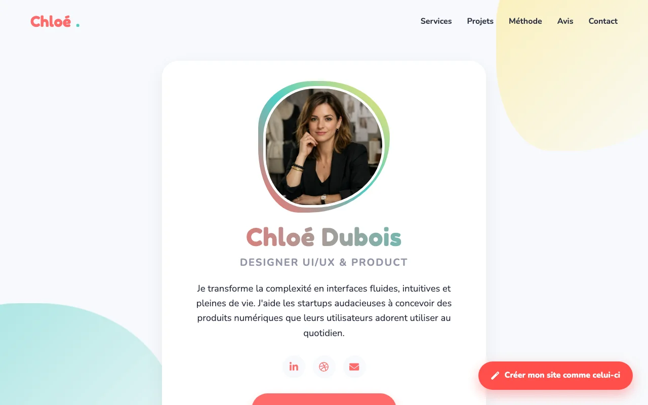 Services freelance — Chaleureux