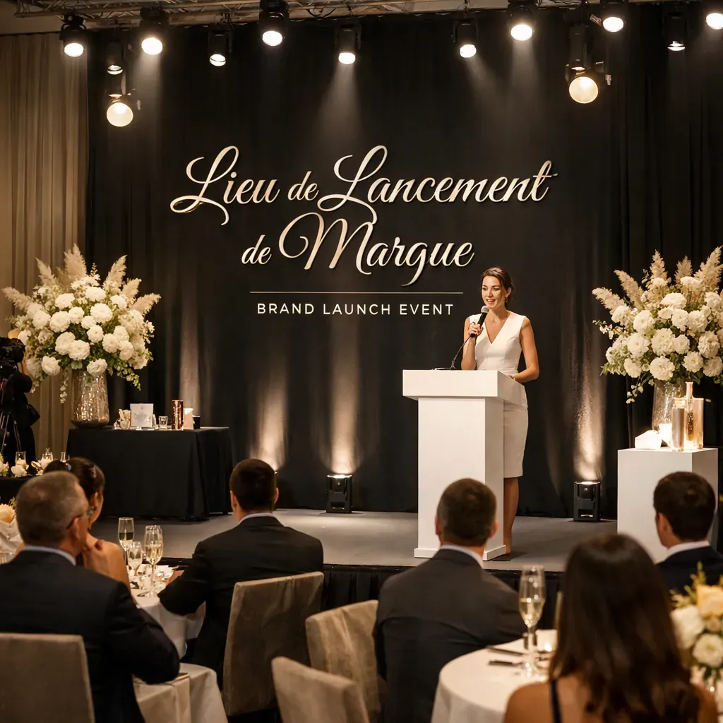 Lieu de lancement de marque