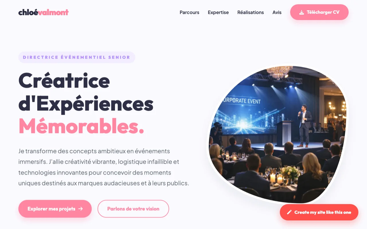CV professionnel — Classique
