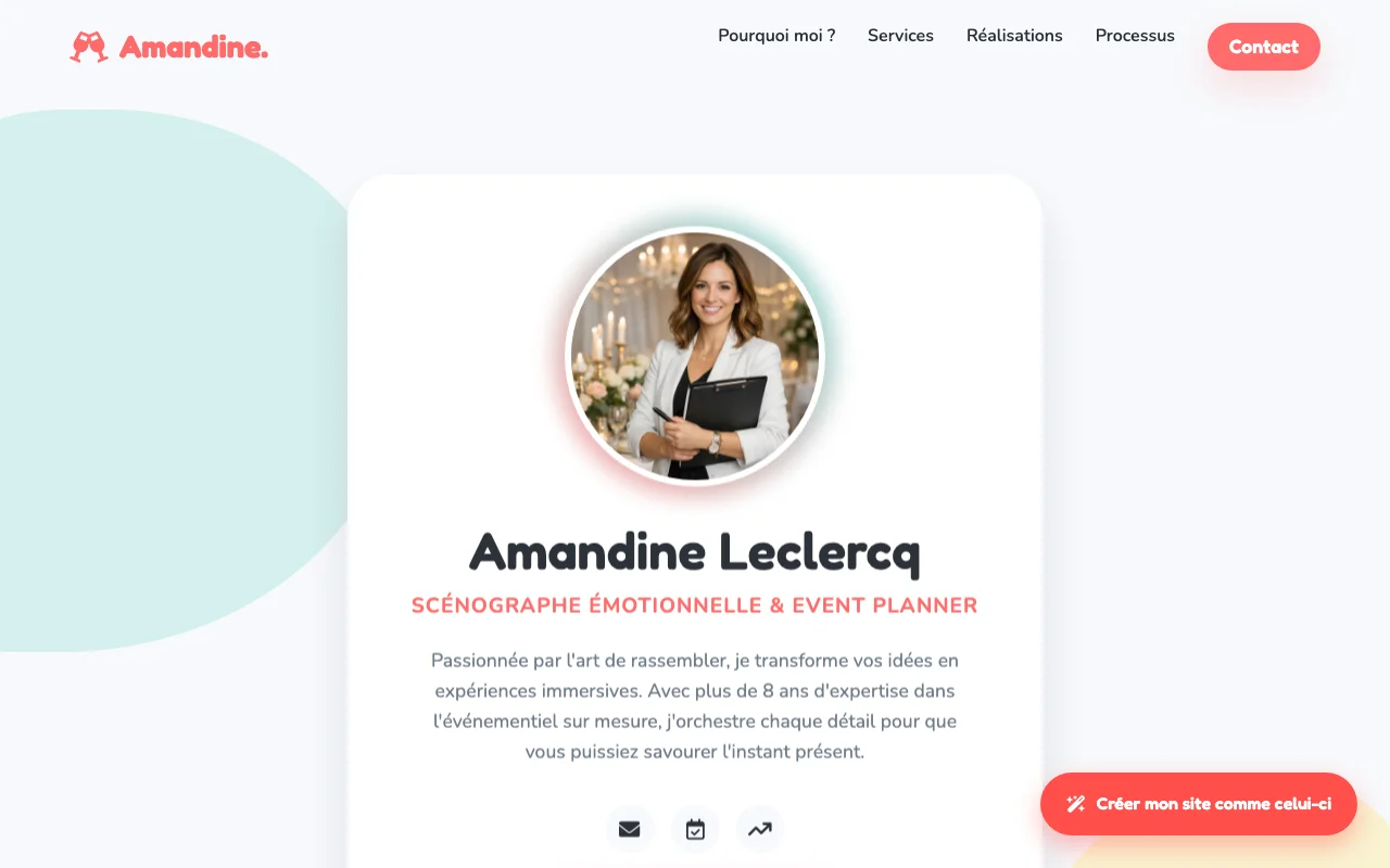 Services freelance — Chaleureux