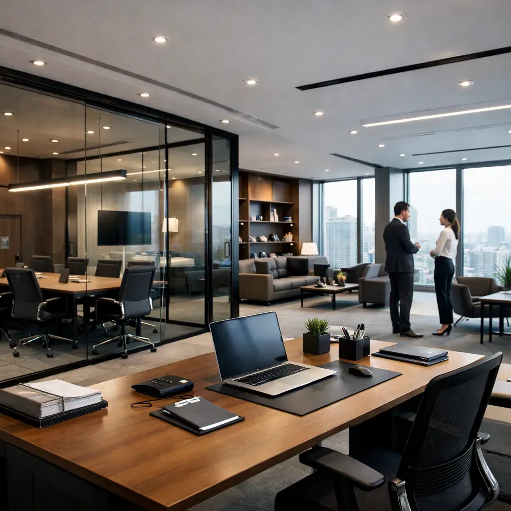 Bureau corporate moderne