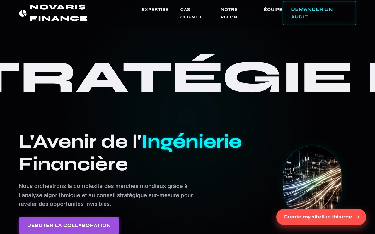 Site d'entreprise — Tech impactant