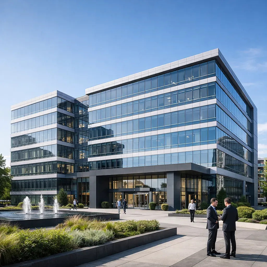 Immeuble de bureaux corporate