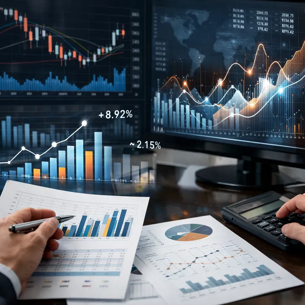 Analyse de données financières et graphiques abstraits