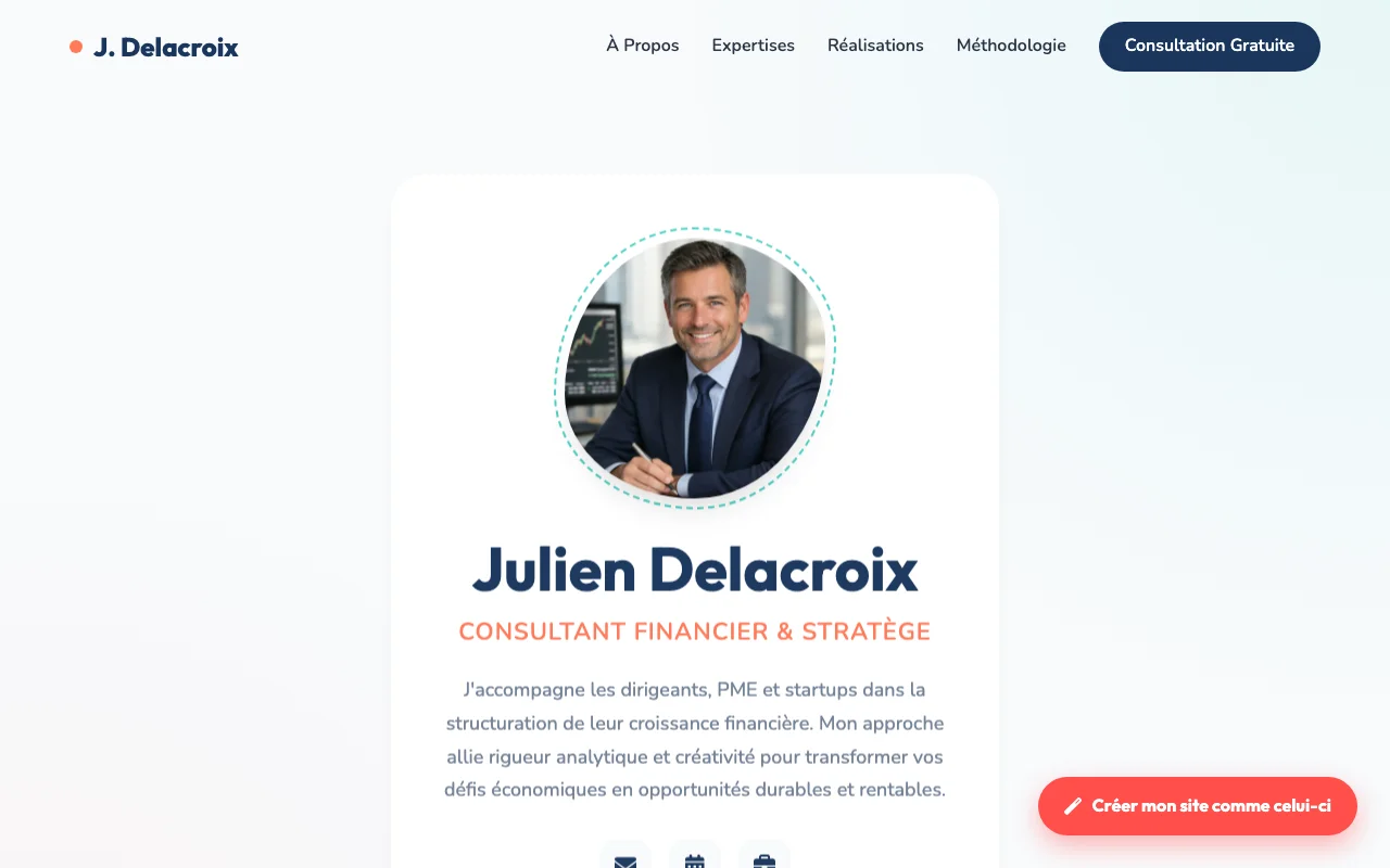 Services freelance — Chaleureux
