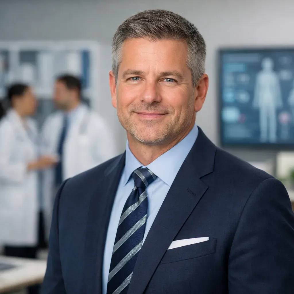 Portrait of generic healthcare consulting executive