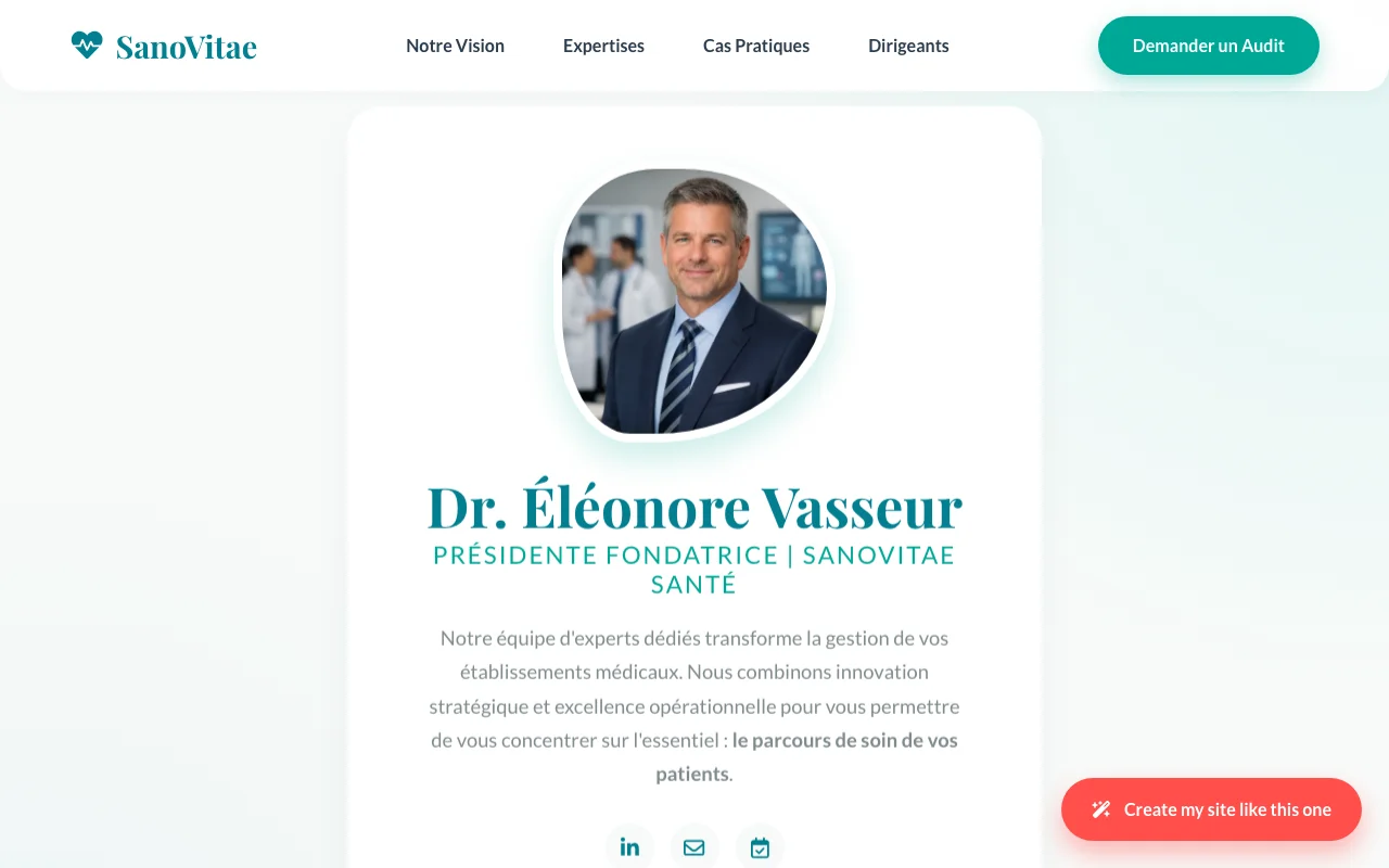 Business site — Warm