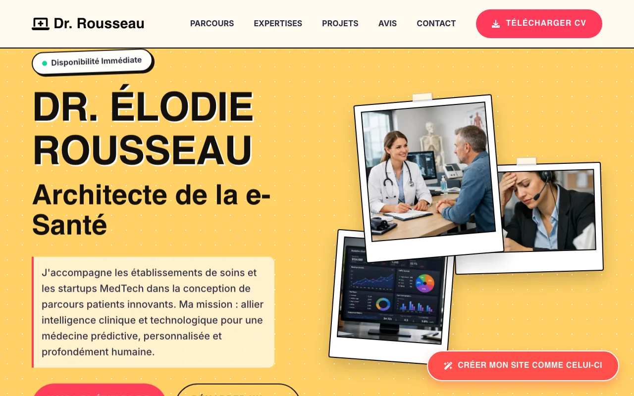 Professional CV — Agency