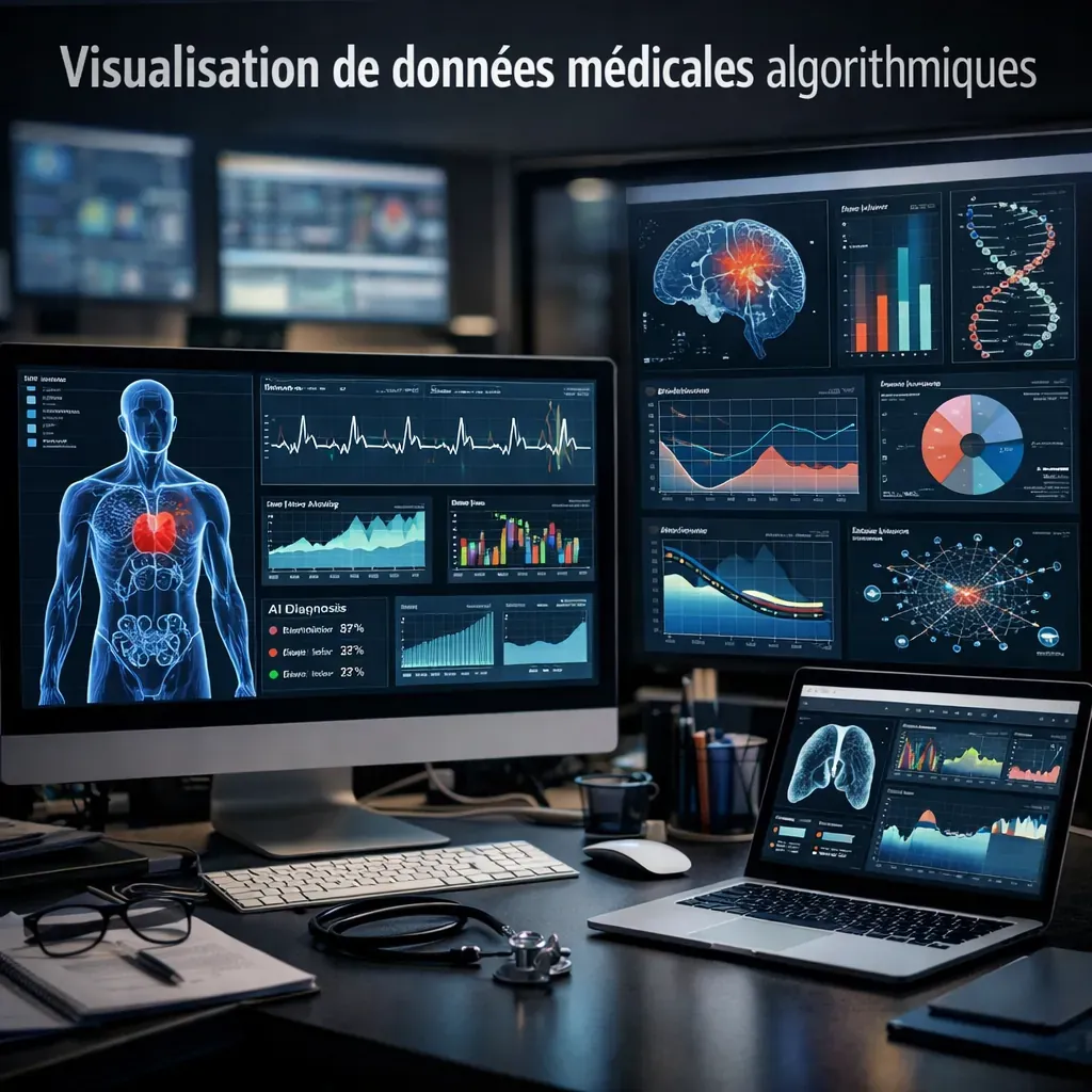 Visualisation de données médicales algorithmiques