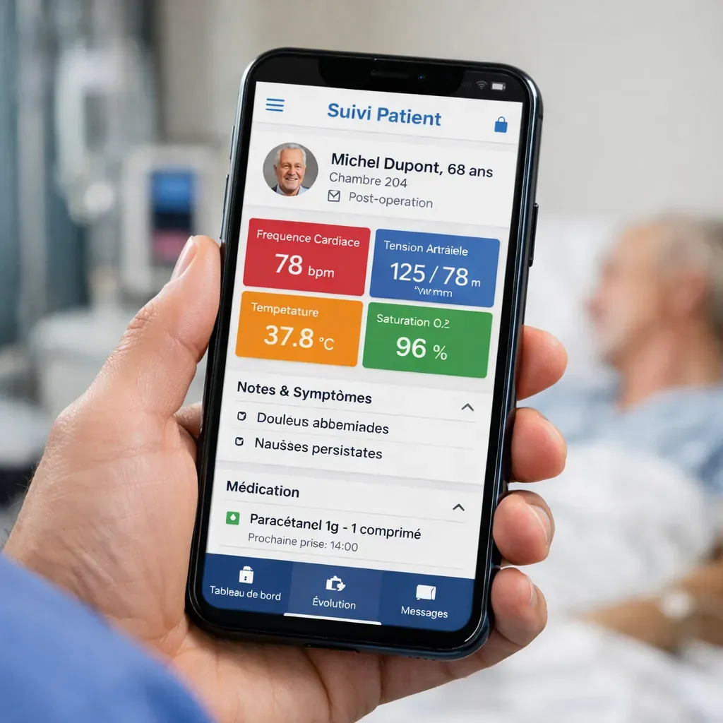 Application mobile de suivi patient